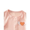 thumbnail image 6 of WIBACKER 3-Pack Baby Rayon Pajamas Unisex Babe Short Sleeve Footless Sleeper Baby Girls Boys Summer Snap-Up Rompers Pjs, 6 of 9