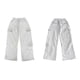 thumbnail image 3 of Pantalones Deportivos de Mujer, Estilo Cargo, de Pierna , Holgados, Ideales para Otoño, para el Trabajo y para Viajar. Gris M, 3 of 9