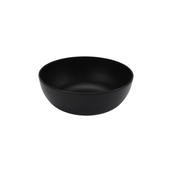 Mainstays - Black Round Plastic Cereal Bowl, 38-Ounce