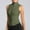 Army Green, variant on Women's Running Yoga Vest Slim Fitness Tank Top Breathable Wicking Workout Activewear for Women Lightweight Comfortable Sports Apparel