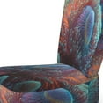 thumbnail image 4 of Designart "Deep Blue Immersion" Blue Beach Upholstered Accent Chair - Traditional Arm Chair For Living Room, 4 of 7