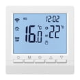 thumbnail image 1 of TFixol Smart Thermostat WIFI Smart Heating Radiator Thermostat APP Control Digital Programmable Thermostat Indoor Constant Temperature Controller Anti Freezing Backlit LCD Display, 1 of 6