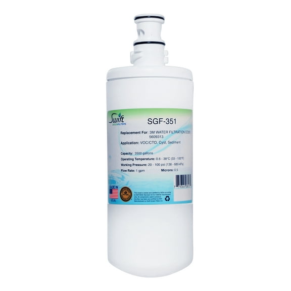 Swift Green Filters SGF-351 Replacement Water Filter for 3M HC351 [1 Pack ]