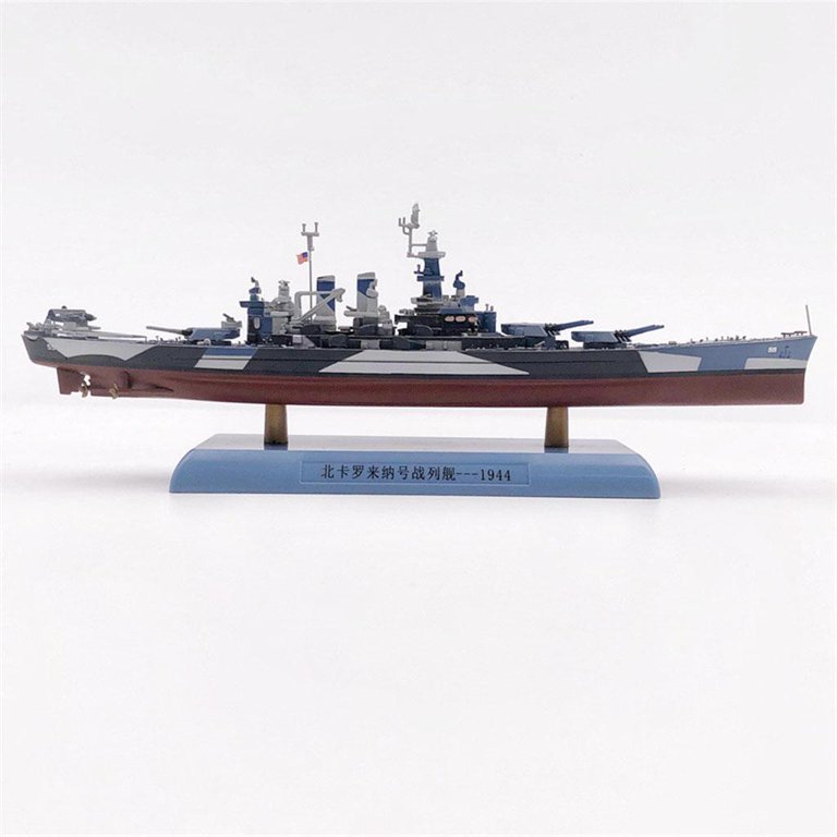 Simulation 1: 1000 Scale Warship Model, USS North Carolina (55