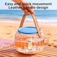 thumbnail image 4 of Catch and Release Beach Aquarium, Portable PET Fish Tank with 360° View, for Small Fish & Crabs, Outdoor Kids Exploration, 4 of 6