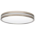 thumbnail image 4 of Nuvo Lighting 15 Inch Surface Mount with Night Light 5 CCT Selectable Brushed Nickel Finish - Brushed Nickel, 4 of 5
