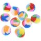thumbnail image 1 of 10Pcs Small Assorted Color Kitty Yarn Puffs Cat Toys Cat Chase Balls 1.37" Diameter Random Color Rainbow Multicolor 3.5cm, 1 of 5