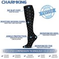 thumbnail image 4 of Compression Socks for Women & Men Circulation (8 Pairs)15-20 mmHg is Best Support for Athletic Running Cycling, 4 of 7