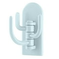 thumbnail image 1 of Able Over Door Hooks Cabinet Hanging Holder Functional Storage Solution For Kitchen Bathroom And Closet Organization White Easy Install Space Saving Design, 1 of 3
