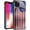 Classic metal pattern Red and Blue American Flag, variant on Case Compatible with iPhone 13 Pro Max, Cases for Women Girl, Shockproof Anti-Scratch Cover, Wood Grain American Flag Alligator