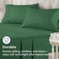 thumbnail image 4 of King Pillow Cases - 4 Pack - Super Soft Pillowcase Covers - Envelope Enclosure - Hotel Quality Pillow Protectors - Wrinkle Free, Shrink and Stain Resistant - Machine Washable - 20" x 40", 4 of 10