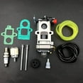thumbnail image 2 of A021004920 Carburetor Compatible with Echo PB8010H PB8010T EB810 EB810RT WYAB-1 79.9cc 2-cycle backpack blower with Fuel  Spark plug Tune-up Kits, 2 of 6