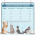 thumbnail image 2 of Suéter para Gatos Ropa Abrigada para Cachorros Chaleco Acogedor para Perros Camisa Trajes de Otoño e Invierno Gatitos Prendas de Punto de Invierno Sudadera para Perros pequeños para la Temporada fría, 2 of 7