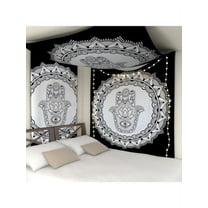 EFINNY Bohemian Mandala Tapestry Hippie Wall Hanging Tapestry Bedspread Dorm Decor,59" x 59"