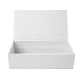 thumbnail image 4 of creative hobbies ready to decorate white paperboard box with hinged lid, 8.5 x 5 x 2.25 inches -pack of 3, 4 of 5