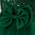 thumbnail image 5 of Kid Girl Dresses Girls Formal Dresses Green Girls Dress Girls Special Occasion Dress Children'S Day Dresses For Girls 9-10 Years, 5 of 6