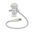 thumbnail image 2 of Lámpara USB de Luz con Forma de Astronauta Creativa Lámpara de Lectura Que Cuida Los Ojos Fácil de Usar Macarena Luz de noche astronauta USB, 2 of 8