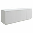 thumbnail image 3 of Evelyn&Zoe Hanson Rectangular TV Stand for TV's up to 75", White, 3 of 12