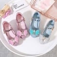 thumbnail image 4 of Zapatos de princesa para niñas, zapatos de bebé, zapatos de cuero para primavera y otoño, zapatos de suela suave con tacones altos para niñas, zapatos de cristal para niñas, zapatos individuales, 4 of 5