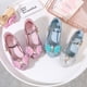 thumbnail image 4 of Zapatos de princesa para niñas, zapatos de bebé, zapatos de cuero para primavera y otoño, zapatos de suela suave con tacones altos para niñas, zapatos de cristal para niñas, zapatos individuales, 4 of 4