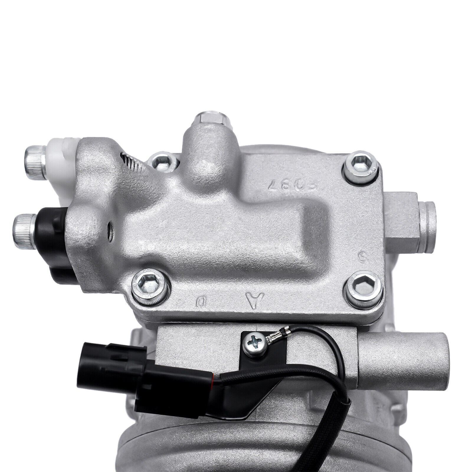 Miumaeov A/C AC Compressor with Clutch for Hyundai Tucson 2005-2006 Kia Spectra 2004-2006 Kia Sportage 2005-2007