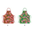thumbnail image 3 of tredstone Farmhouse Work Clothes Making Operation More Convenient Large Flower Coat YH01, 3 of 6