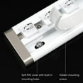 thumbnail image 6 of Heavy Duty Aluminum Curtain Tracks for Ceiling or Wall Mount, Ceiling Curtain Rail, Wall Partition Curtain for Windows, Living Room, Bedroom, 6 of 8