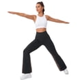 thumbnail image 3 of Rosvigor Womens Flare Yoga Pants High Waisted Bootcut Leggings No Front Seam Buttery Soft Leggings for Workout Gym Casual, 3 of 8