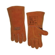 ORS Nasco COMFOflex Premium Leather Welding Gloves, Split Cowhide, Large, Buck Tan - 1 PR (902-10-2000)