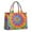 Colorful Rainbow Tie, variant on Large Capacity Tote Bag,Colorful Rainbow Tie Dye Spiral Pattern Handbag Fashion Luxury Tote Bag,15.7"x13"x 5.1" Inches,Laptop Compatible