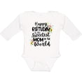 thumbnail image 3 of Inktastic Happy Birthday to the Sweetest Mom in the World Girls Long Sleeve Baby Bodysuit, 3 of 5