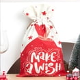 thumbnail image 3 of Injueey Bolsa con cordón de Navidad Paquete de regalos interesantes Bolsas Inicio DIY Bolsas de regalo encantadoras Suministros de envoltura Kits de decoración para fiestas Tipo 2, 3 of 6