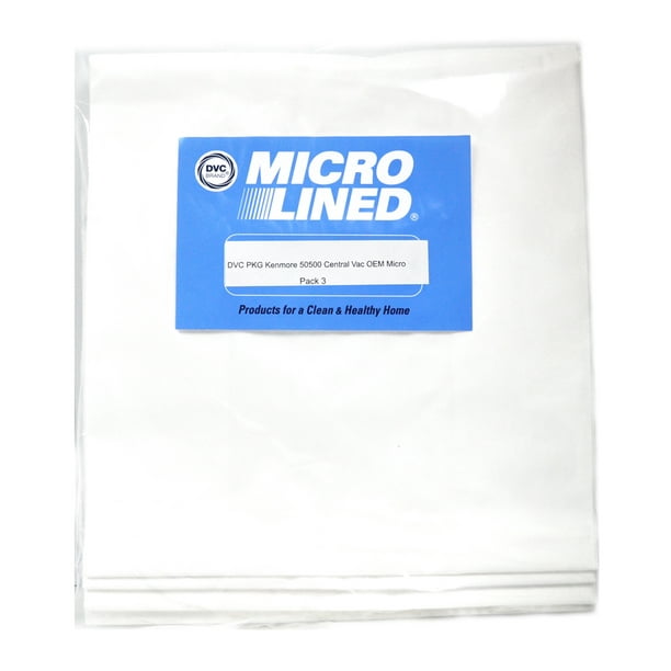 Generic DVC Micro Lined PKG Kenmore 50500 Central Vacuum Bags