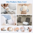thumbnail image 6 of MOONORAH Lumbar Support Pillow - Memory Foam Lower Back Pain Relief, 6 of 8