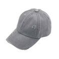 thumbnail image 6 of CC Three Level Pony Pony Style Women Cap Hats, 6 of 11