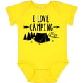 thumbnail image 3 of Inktastic I Love Camping- Tent and Trees Boys or Girls Baby Bodysuit, 3 of 5