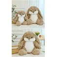 thumbnail image 5 of CassandraHayley Grumpy Bunny Plush Toy – Soft and Cuddly Stuffed Rabbit, Cute Bunny Stuffed Animal for Kids and Adults, Perfect Gift Idea for Birthday or Easter, 5 of 6
