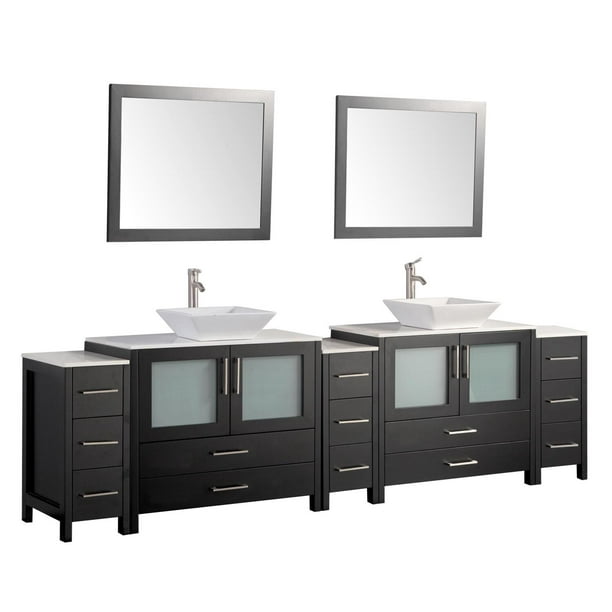 Vanity Art 108 Inch Double Sink, 2 Sink Bathroom Vanity Tops