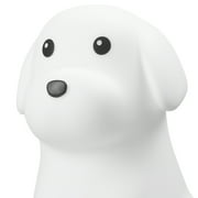 Globe Electric LED White Dog Multicolor Silicone Kids Night Light, 5.71 H x 4.65 W