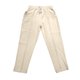 thumbnail image 5 of Ceisia Men's Solid Color Linen Blend Casual Pants with Elastic Drawstring Waist & Straight Leg Khaki L Gifts, 5 of 9