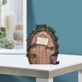 thumbnail image 4 of Mini Puerta Decorativa de Cuento Infantil, Puerta de Cuento, Escalera de Casa, Dormitorio, Decoración de Jardín, Artesanías de Madera., 4 of 5