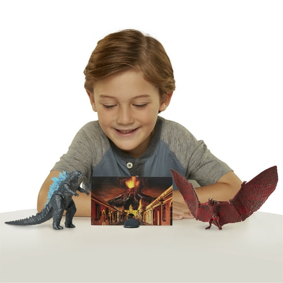 Godzilla King of Monsters: Monster Match Up Action Figure set featuring 3.5" Rodan