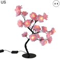 thumbnail image 2 of LED Table Lamp Adjustable Rose Flower Desk Light Artificial Tree Home Decoration, 2 of 7