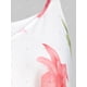 thumbnail image 4 of Top sin mangas de camisola y gasa floral Rosegal  Tankinis, 4 of 5
