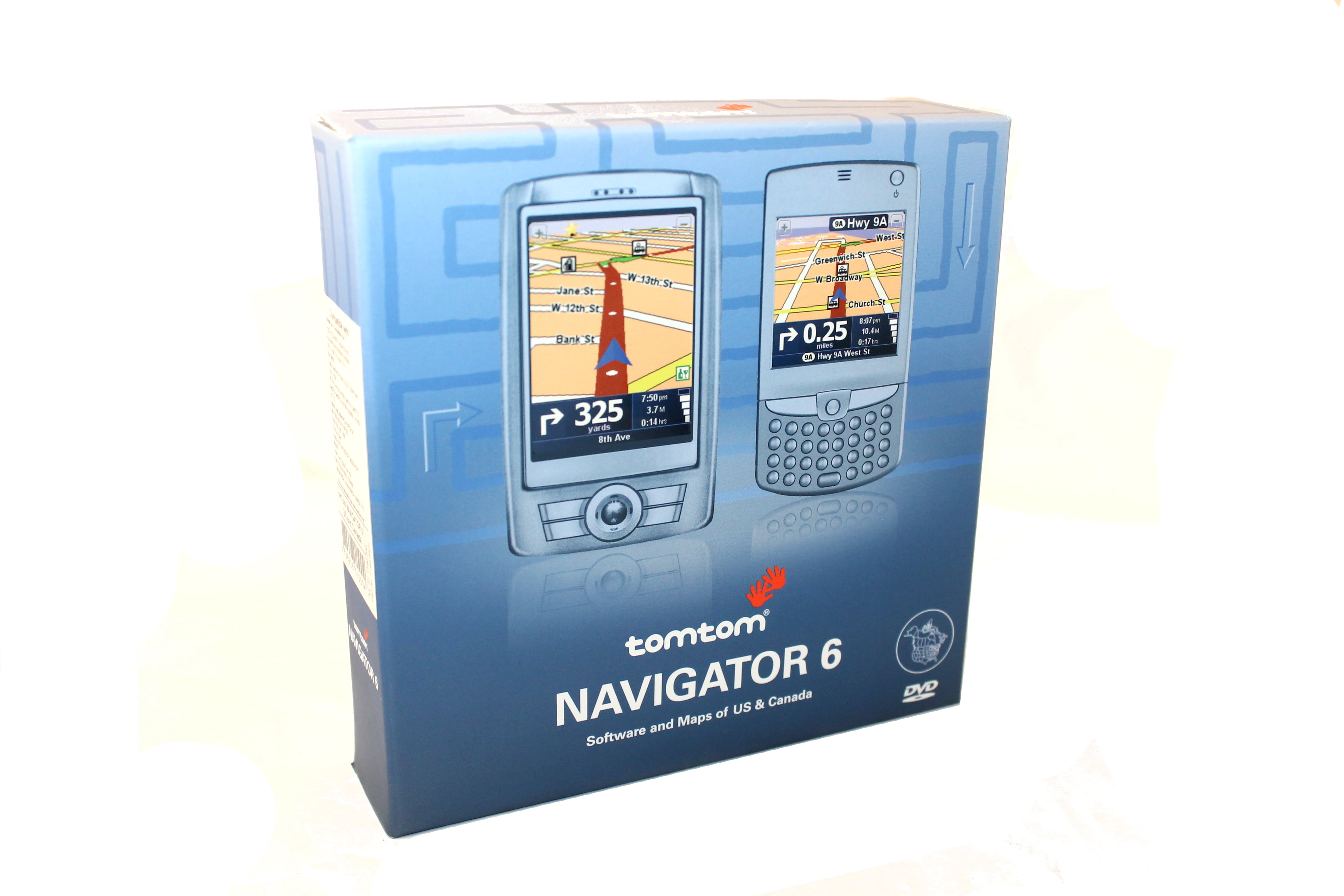 TomTom Navigator 6 PDA GPS Navigation Software DVD (U.S./Canada Map)