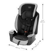 Evenflo Maestro Sport Harnessed Booster Car Seat, Granite