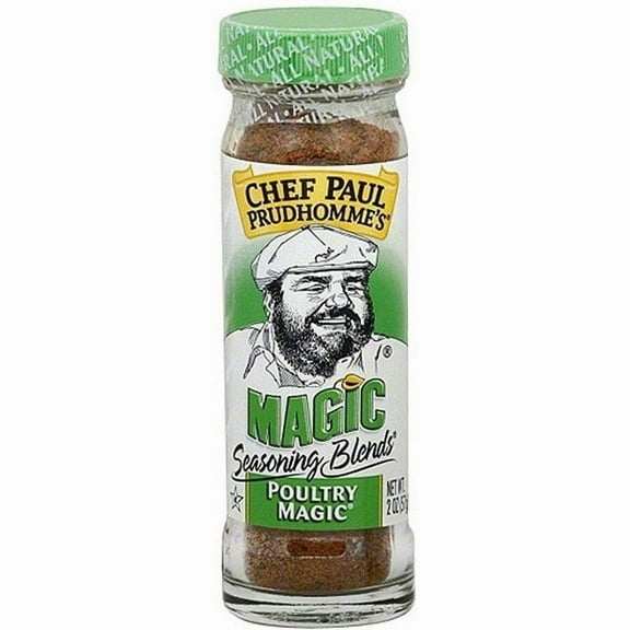 Magic Seasoning Blends Chef Paul Prudhommes Poultry Magic, 2 oz