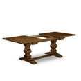 thumbnail image 2 of East West Furniture 7-pc dining table set with Chair’s Legs and Light Beige Linen Fabric, 2 of 4