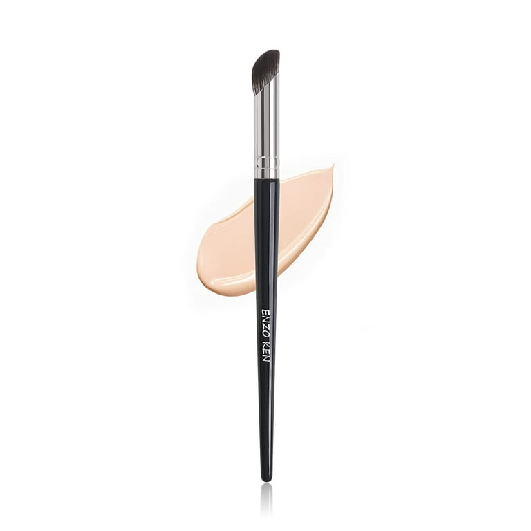 Nose Contour Brush by , Under Eye Concealer Brush, Angled Concealer  Blending Brushes, Small Thin Makeup Brush for Dark Circles Puffiness, Face  Eyebrow Puffy Eyes, Liquid Foundation Cream (8-M-Black) 