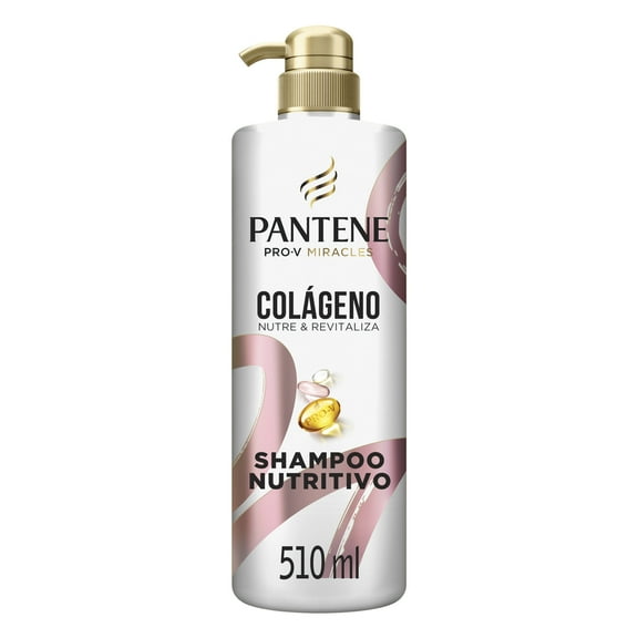 Shampoo Pantene Pro-V Miracles Colágeno Nutre & Revitaliza Nutritivo 510 ml